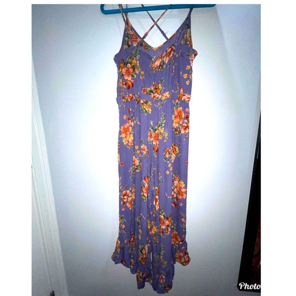 American Eagle Floral Jumpsuit